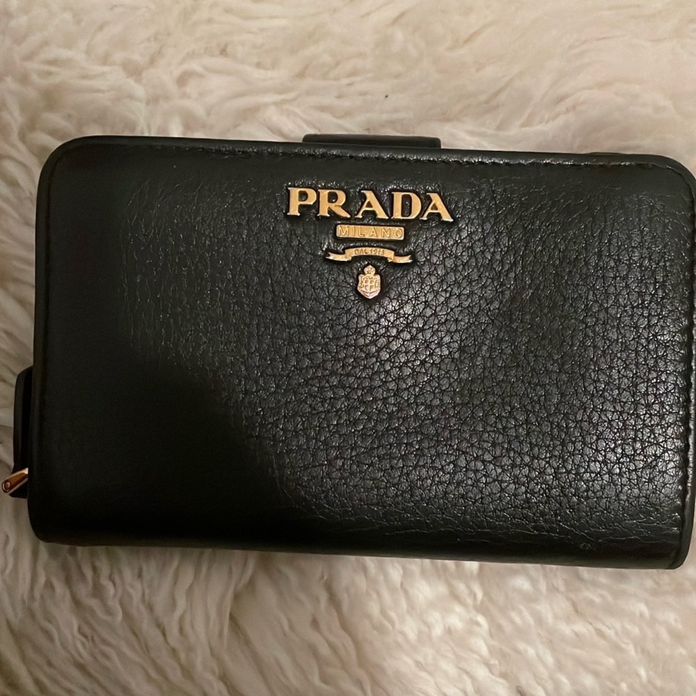 Prada Black Wallet